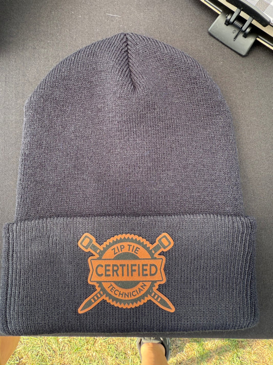 Zip Tie Certified Beanie