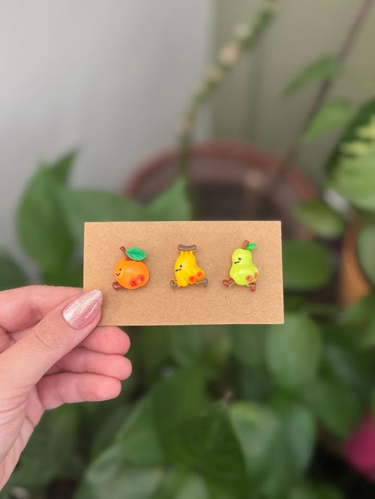 Mini Fruit Magnet Bundle 2 – Handmade Silly Decor