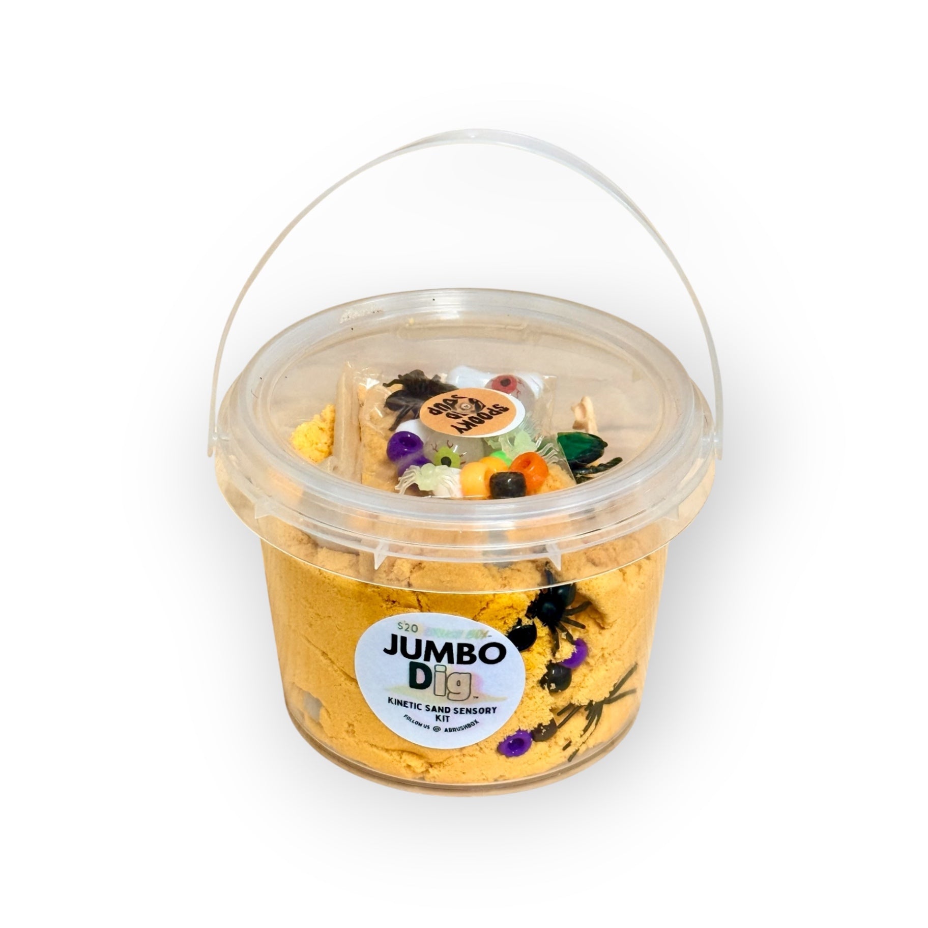 Jumbo Dig Halloween Kinetic Sand Sensory Kit