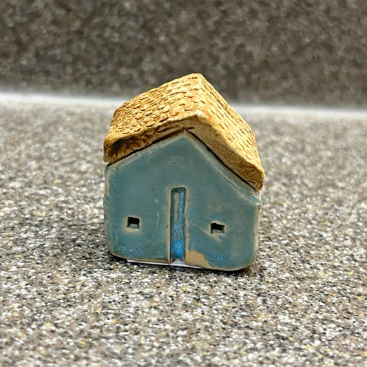 Minature House - Light Blue