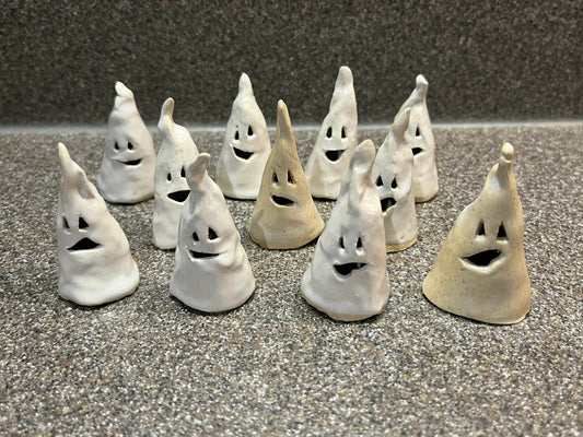 024 - Miniature Ceramic Ghosts - Assorted