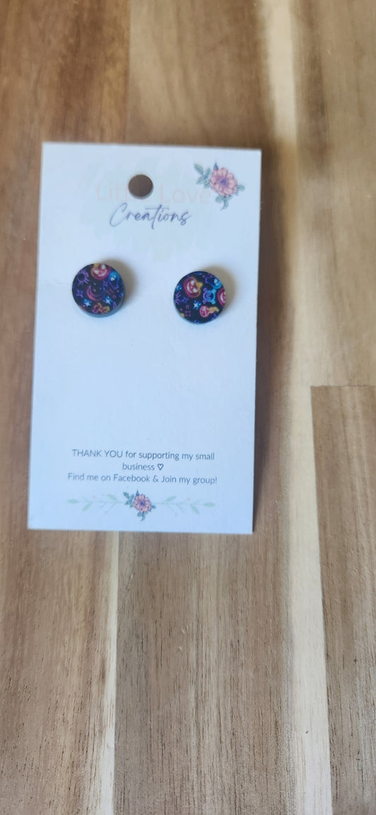 Electric halloween studs 