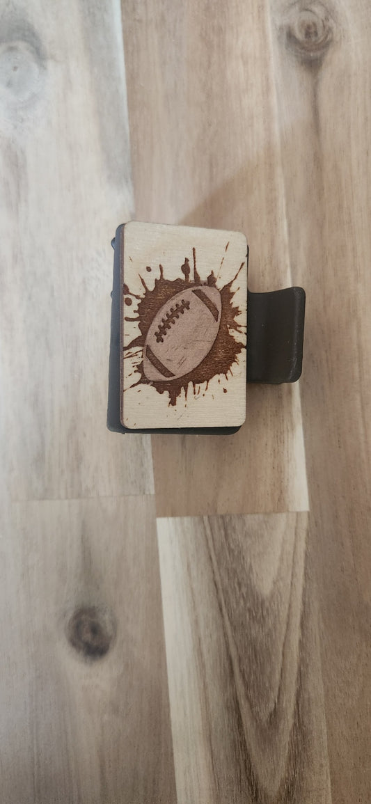 Small football claw clip