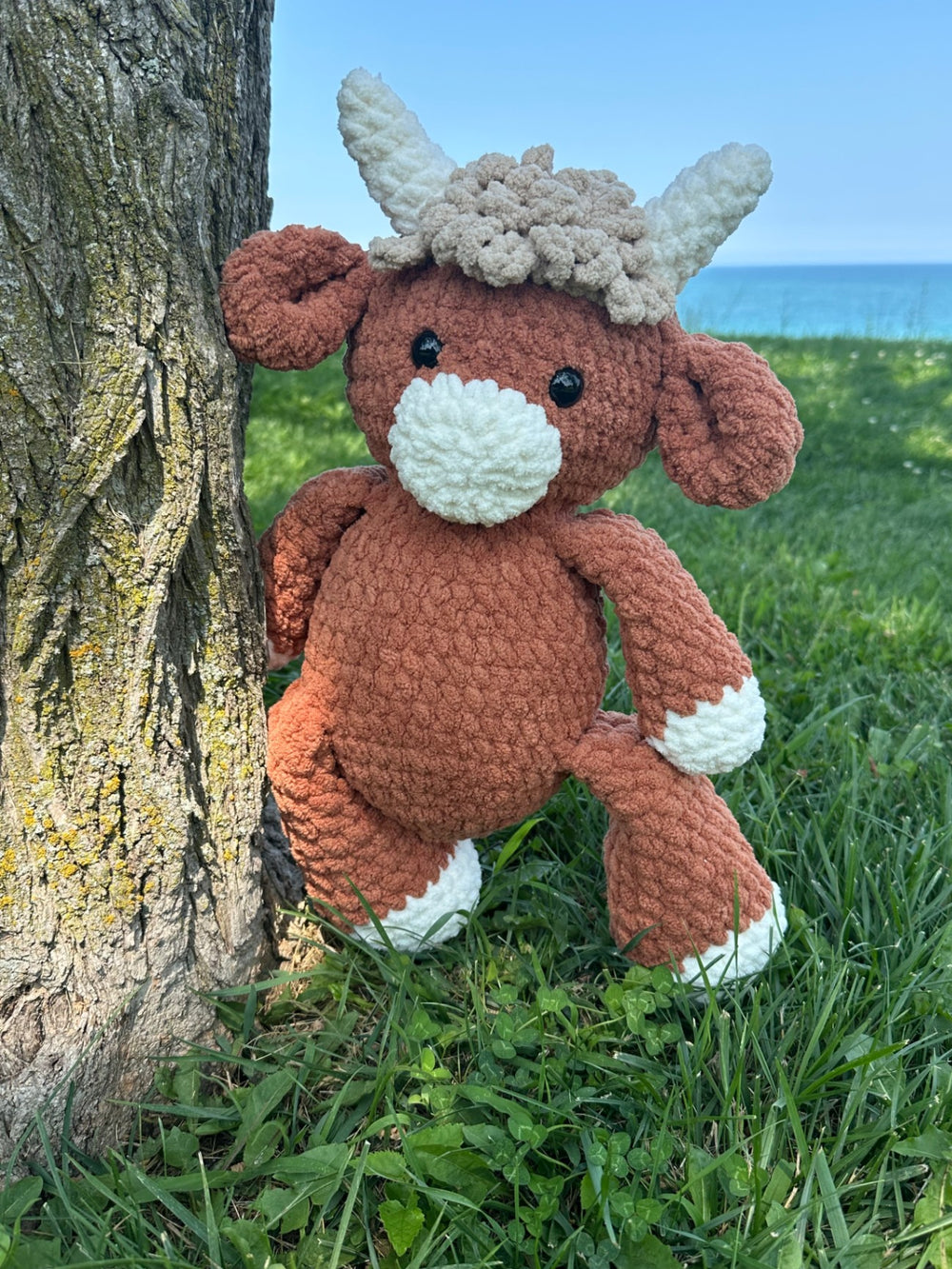 08 - Crochet Cow Plushie