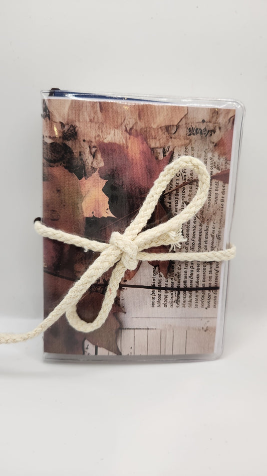 Laminated 3 book travelers journal