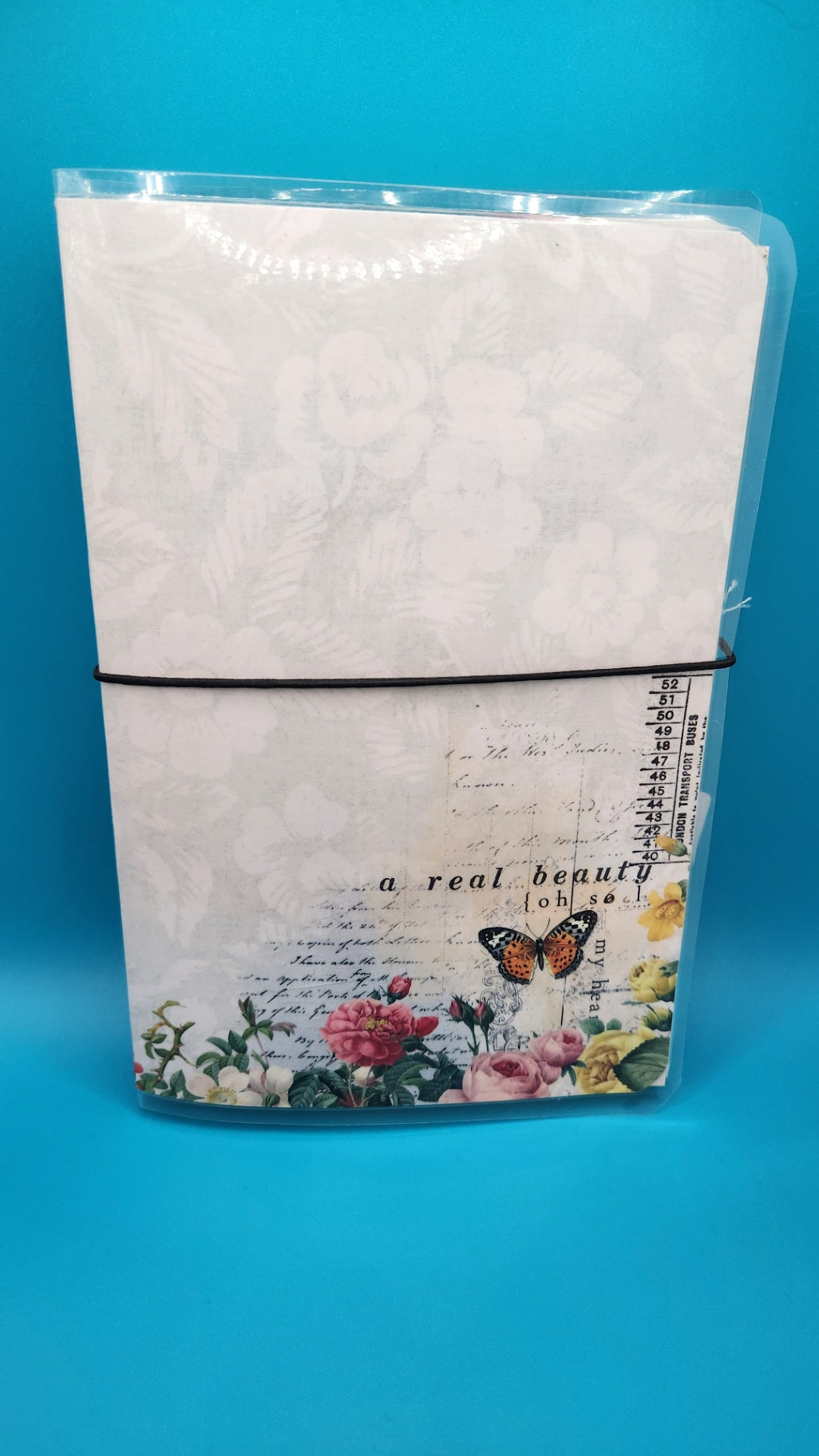 Large laminated 3 book travelers journal