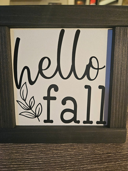 Hello fall