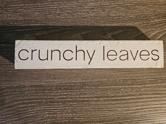 Crunchy Leaves