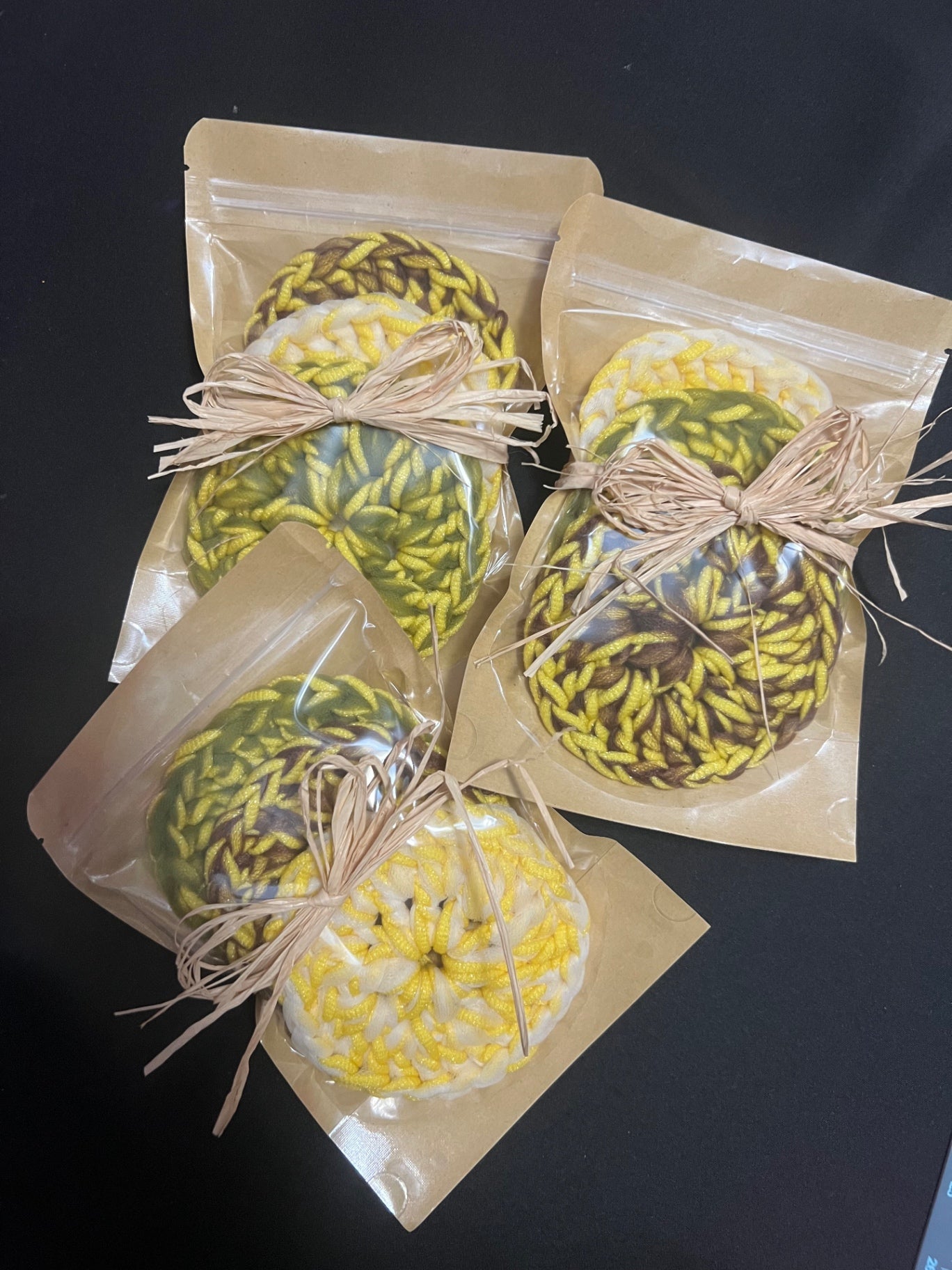 Crochet Kitchen Scrubbie Set