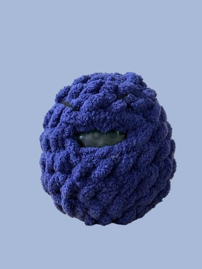 Crochet Squishy Stress Ball - Navy Blue