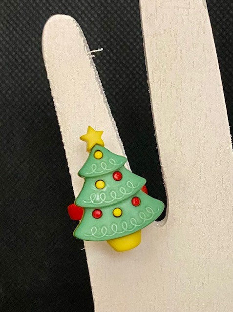 Kids fun ring - Christmas tree
