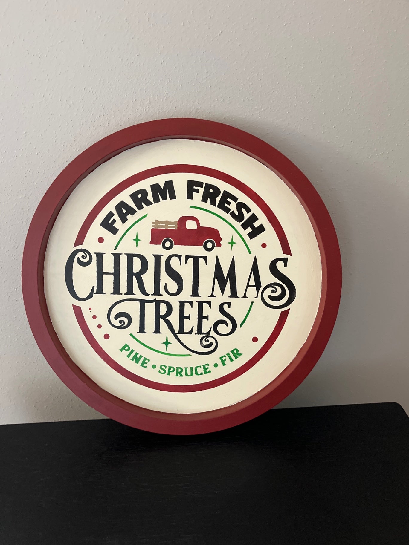 Farm Fresh Trees sign
