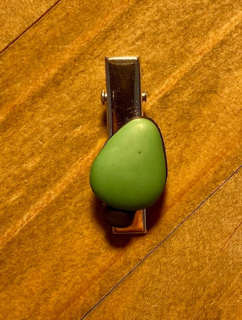 Kids hair clip - Christmas tree light bulb 