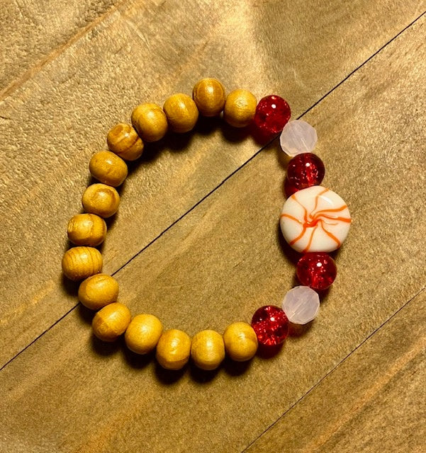 Kids stretch bracelet - peppermint 