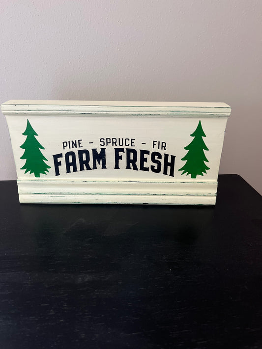 Farm fresh sign