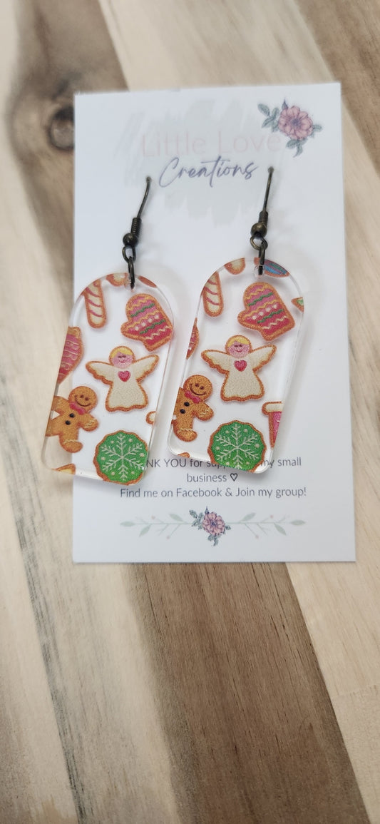 Sugar Cookie Cutout Dangles