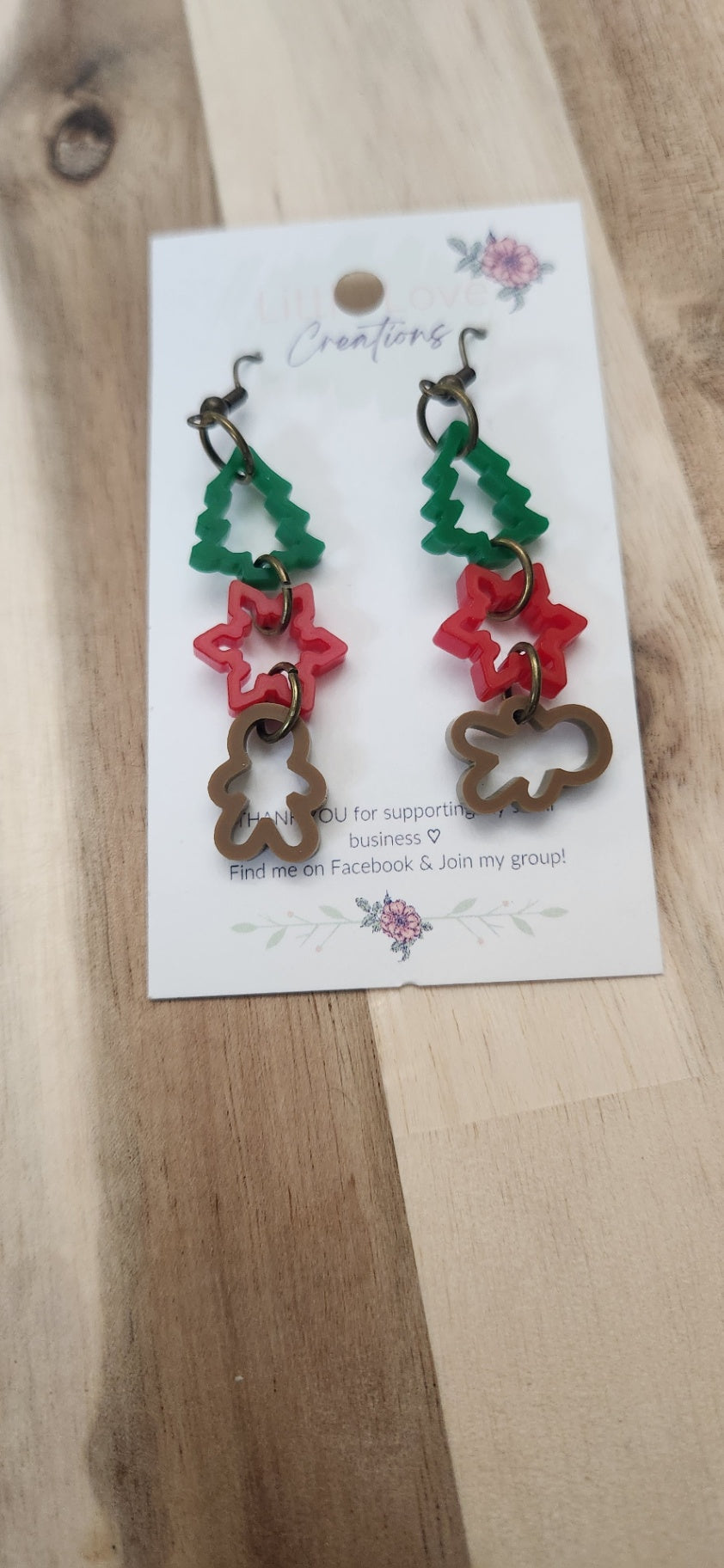 Cookie cutter Dangles