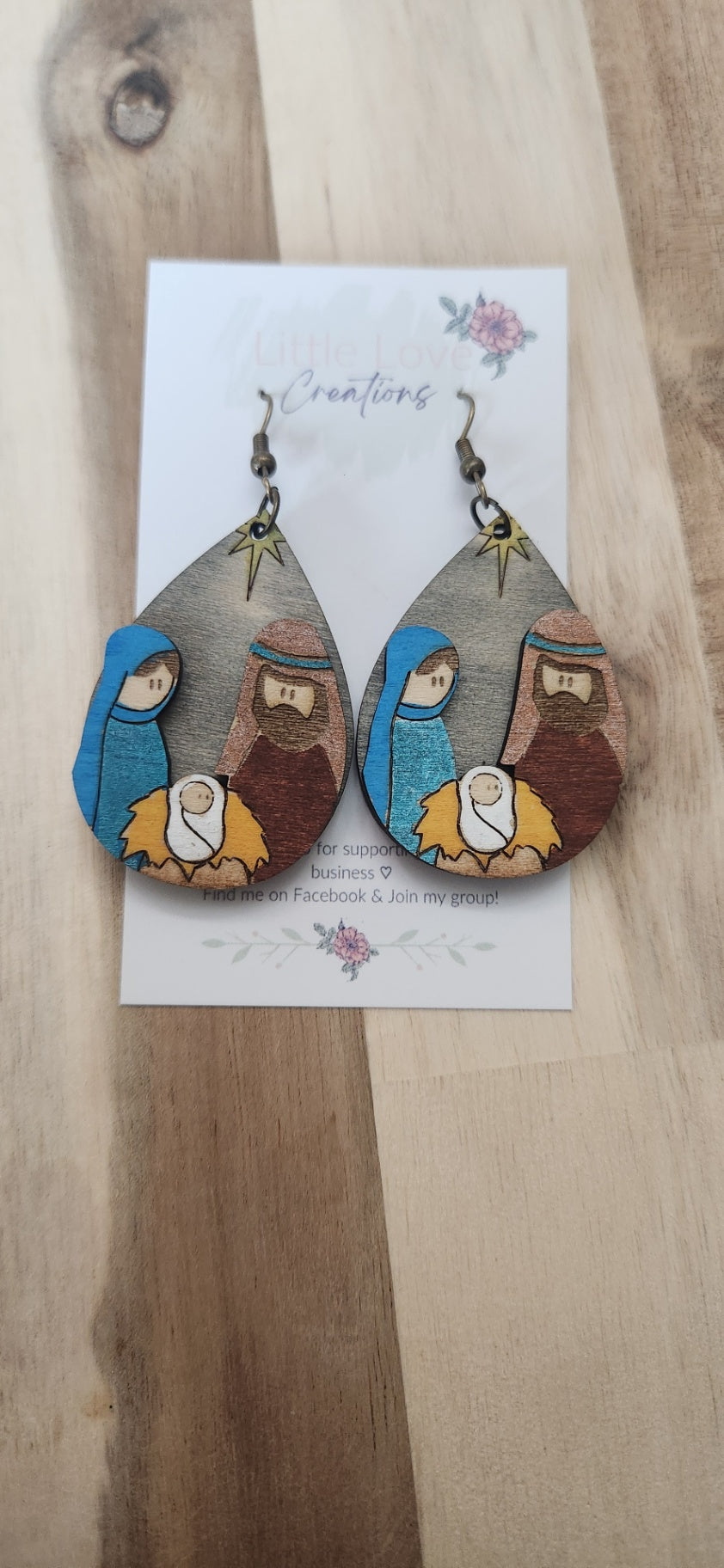 Nativity Scene Dangles
