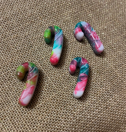 Candy Cane Christmas Magnet