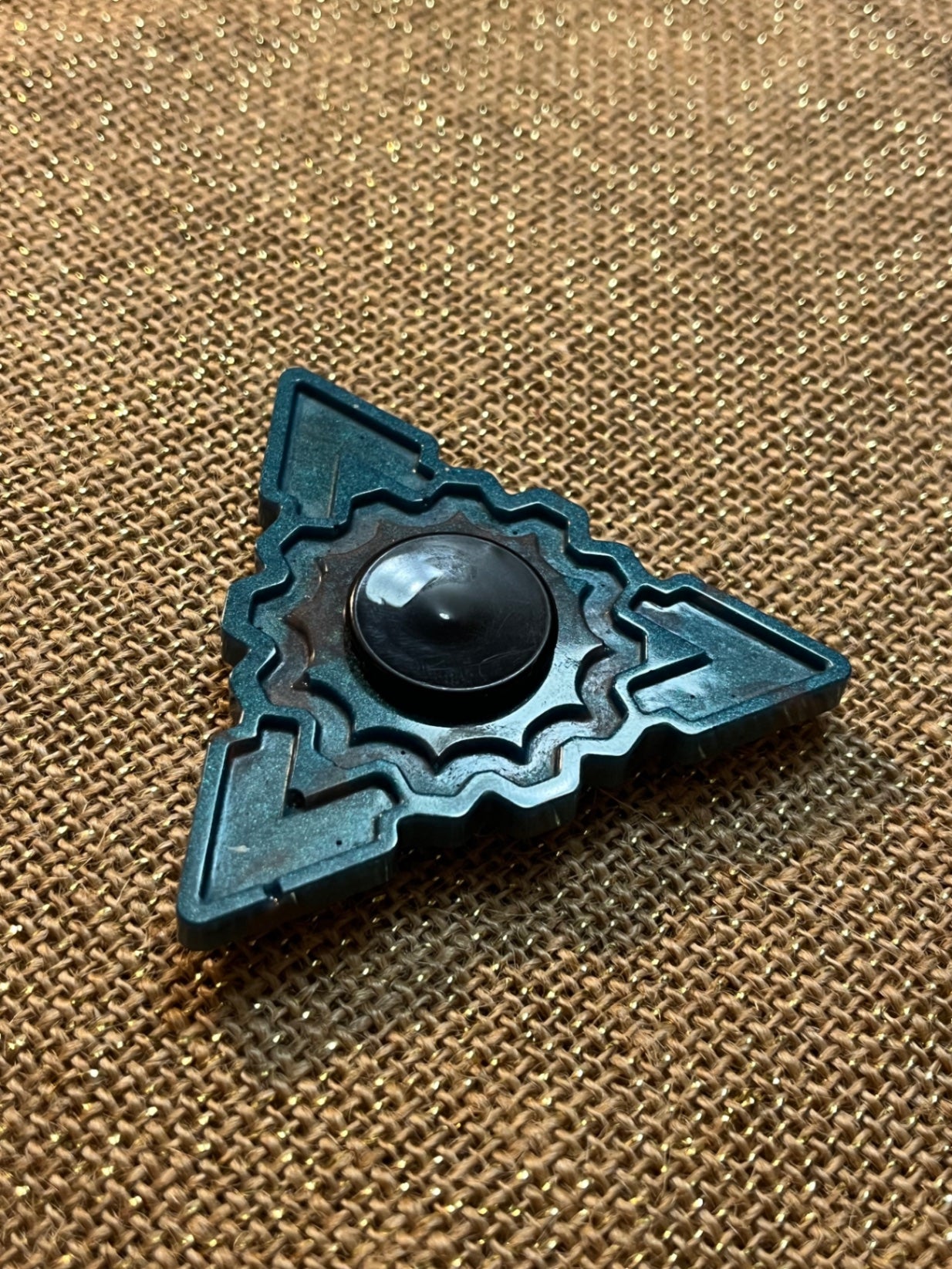 Colorful Resin Fidget Spinner
