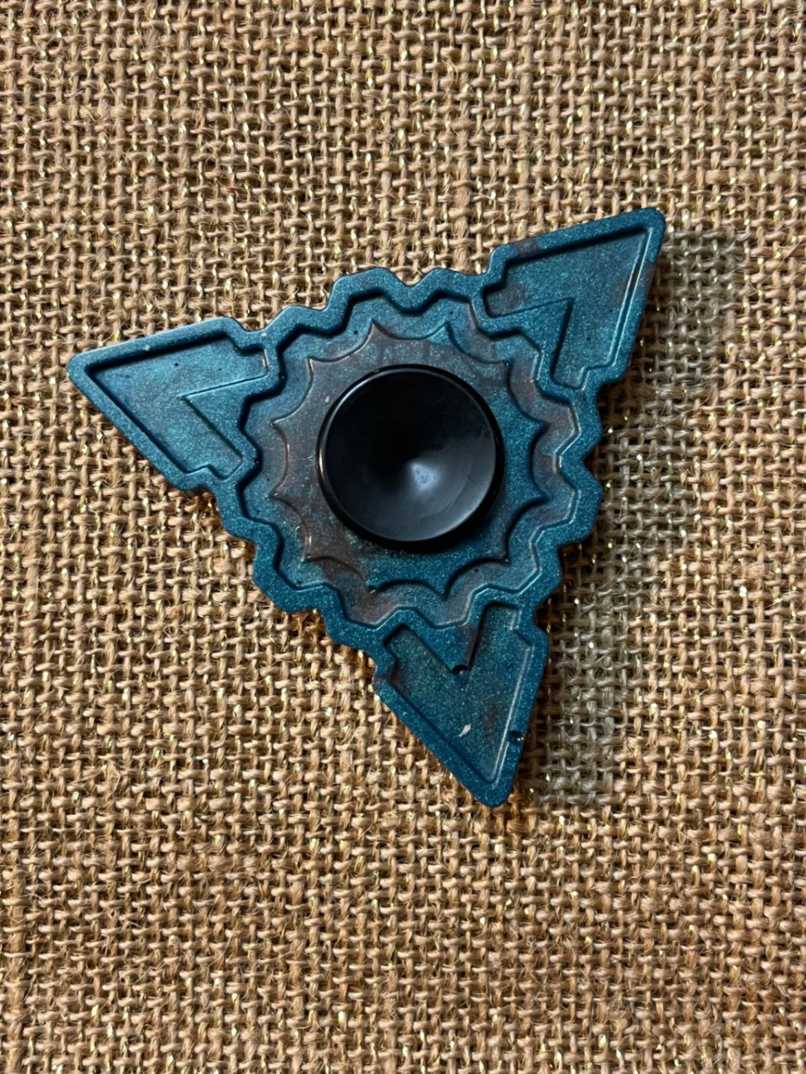 Colorful Resin Fidget Spinner