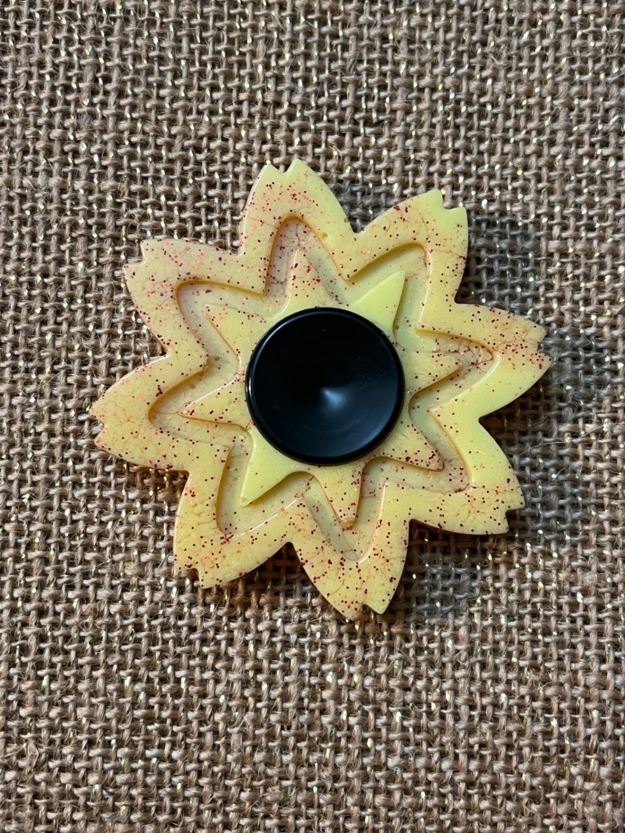 Colorful Resin Fidget Spinner
