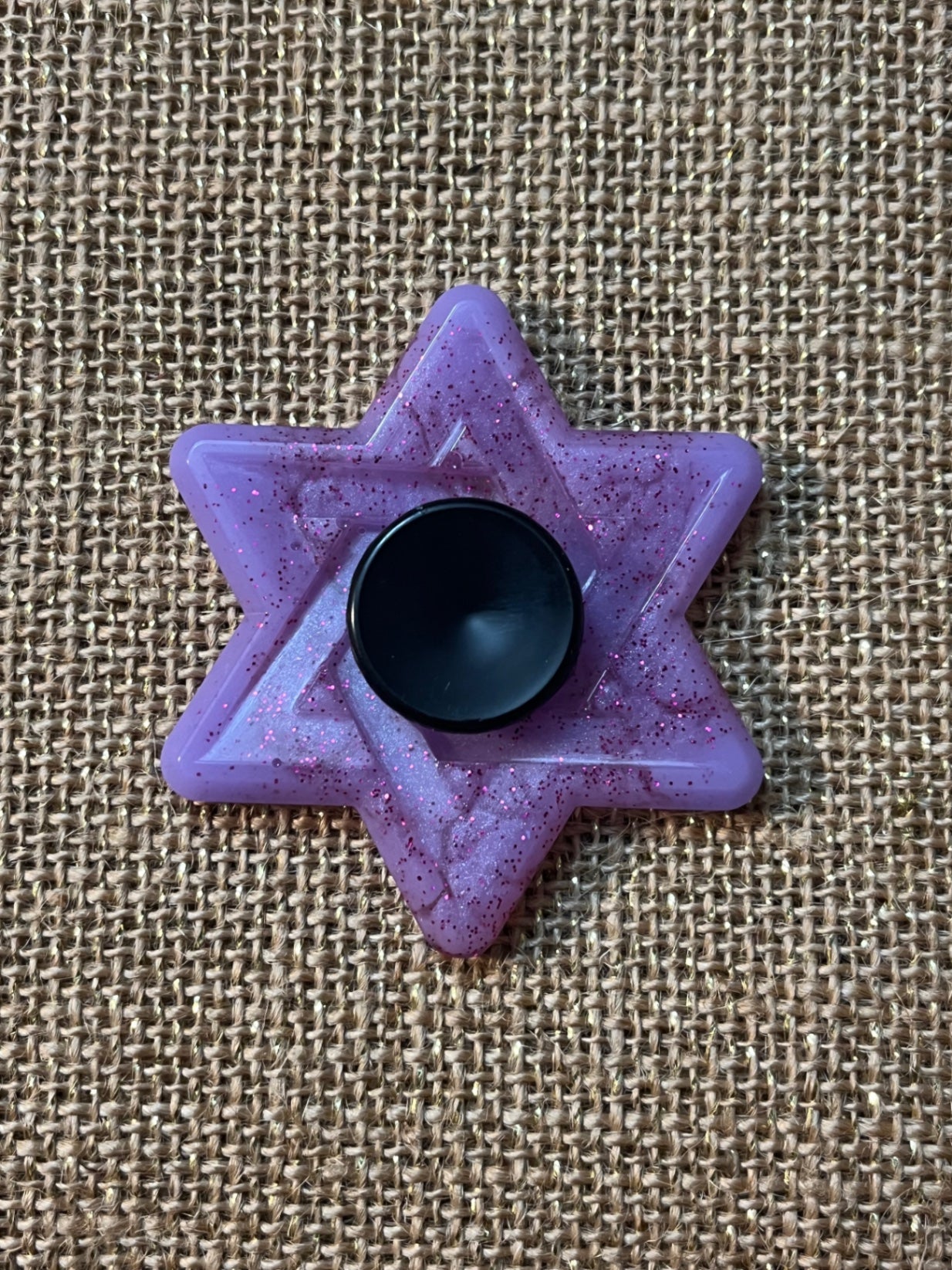 017 - Colorful Resin Fidget Spinner