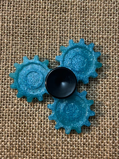 017 - Colorful Resin Fidget Spinner