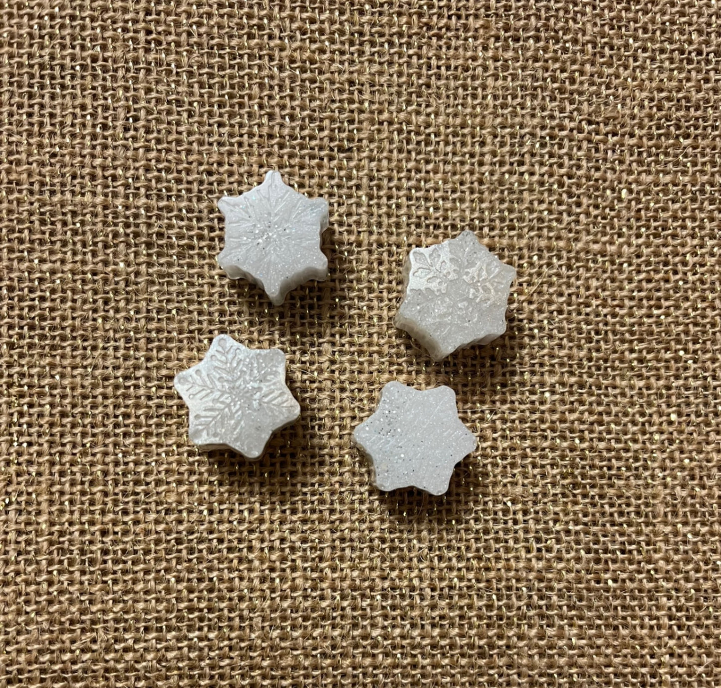 Frosted Snowflake Magnet