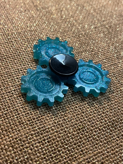017 - Colorful Resin Fidget Spinner
