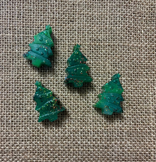 Festive Glitter Tree Magnet