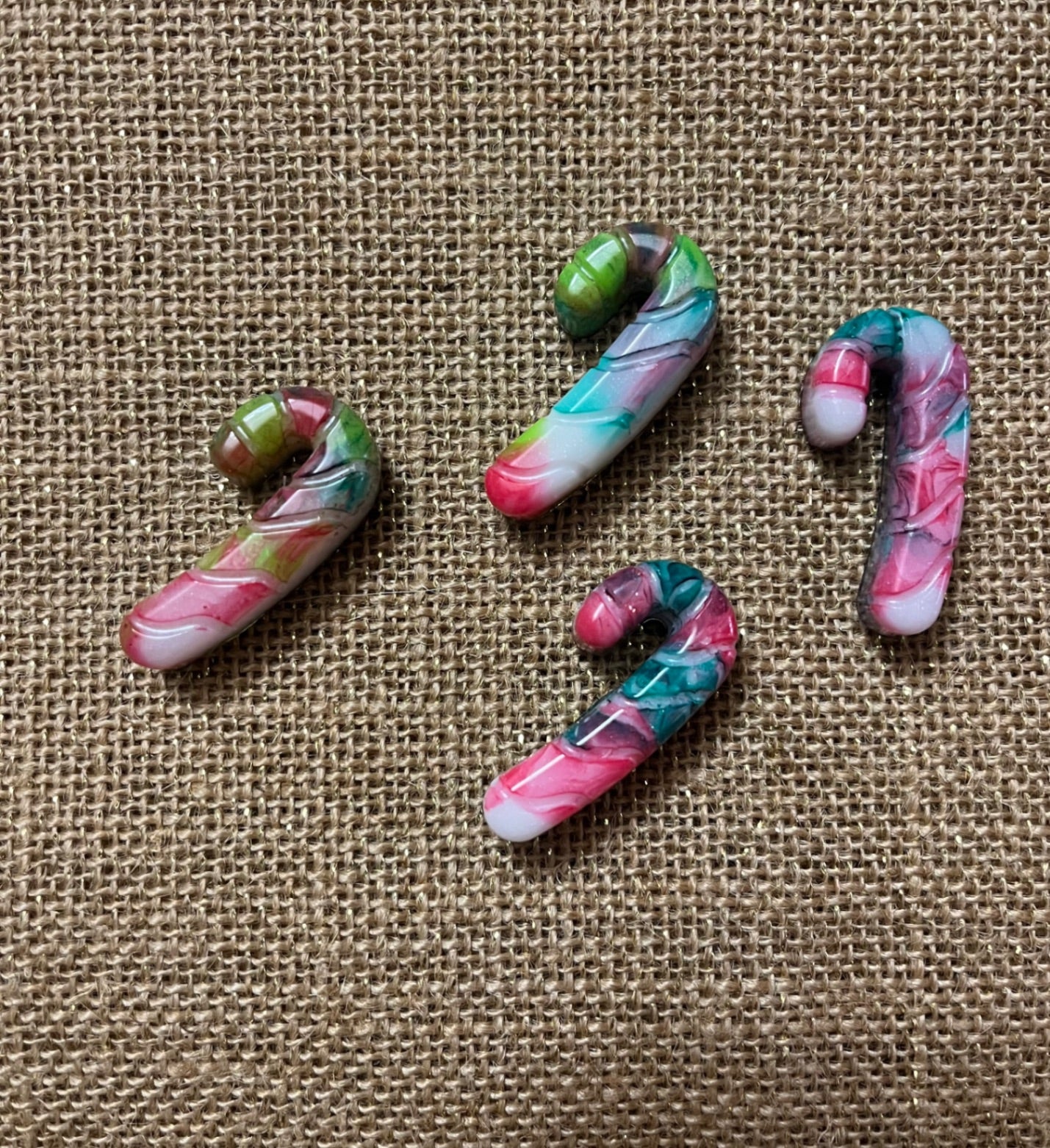 Candy Cane Christmas Magnet