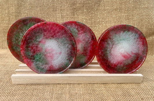 Holiday Sparkle Coaster Set