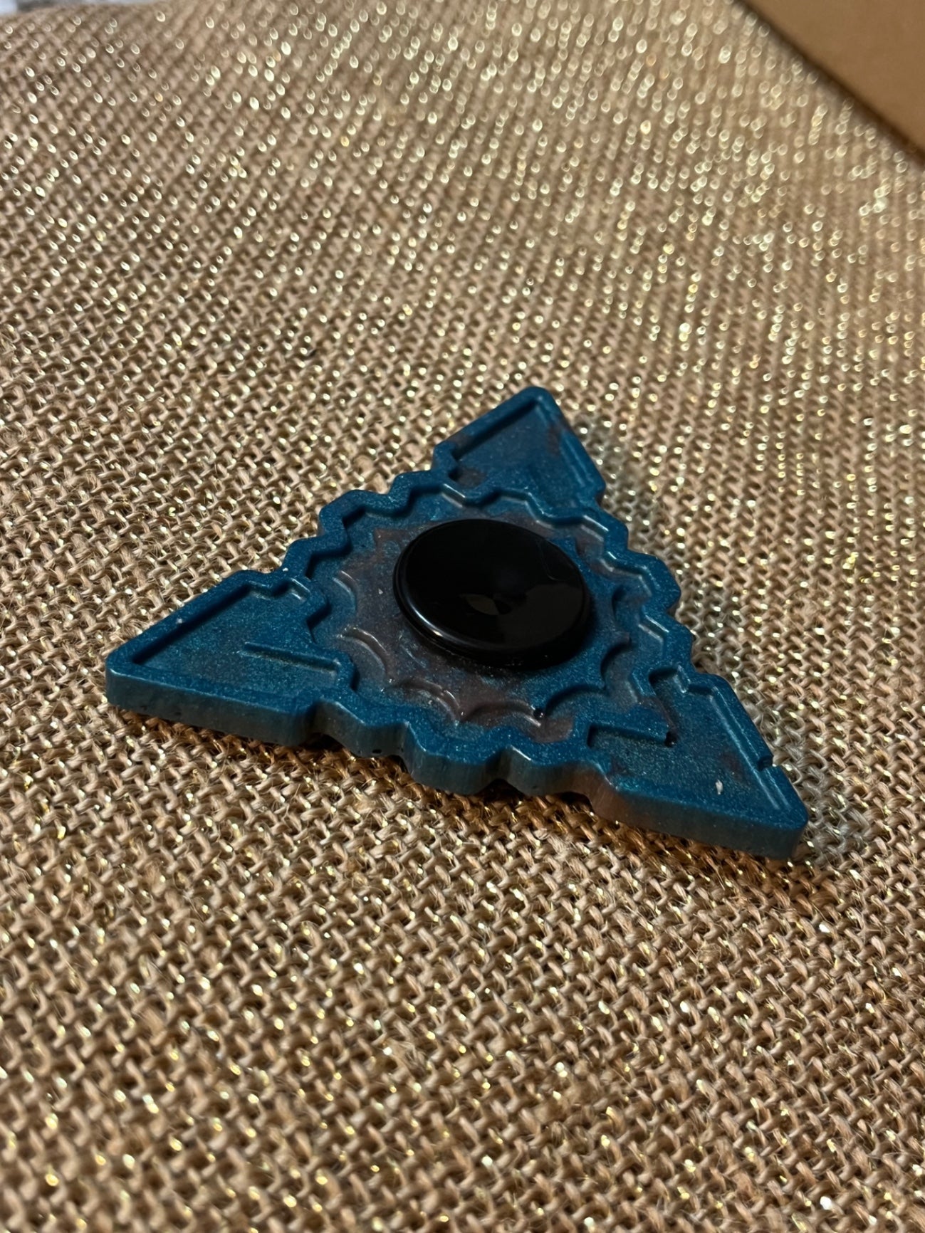 Colorful Resin Fidget Spinner