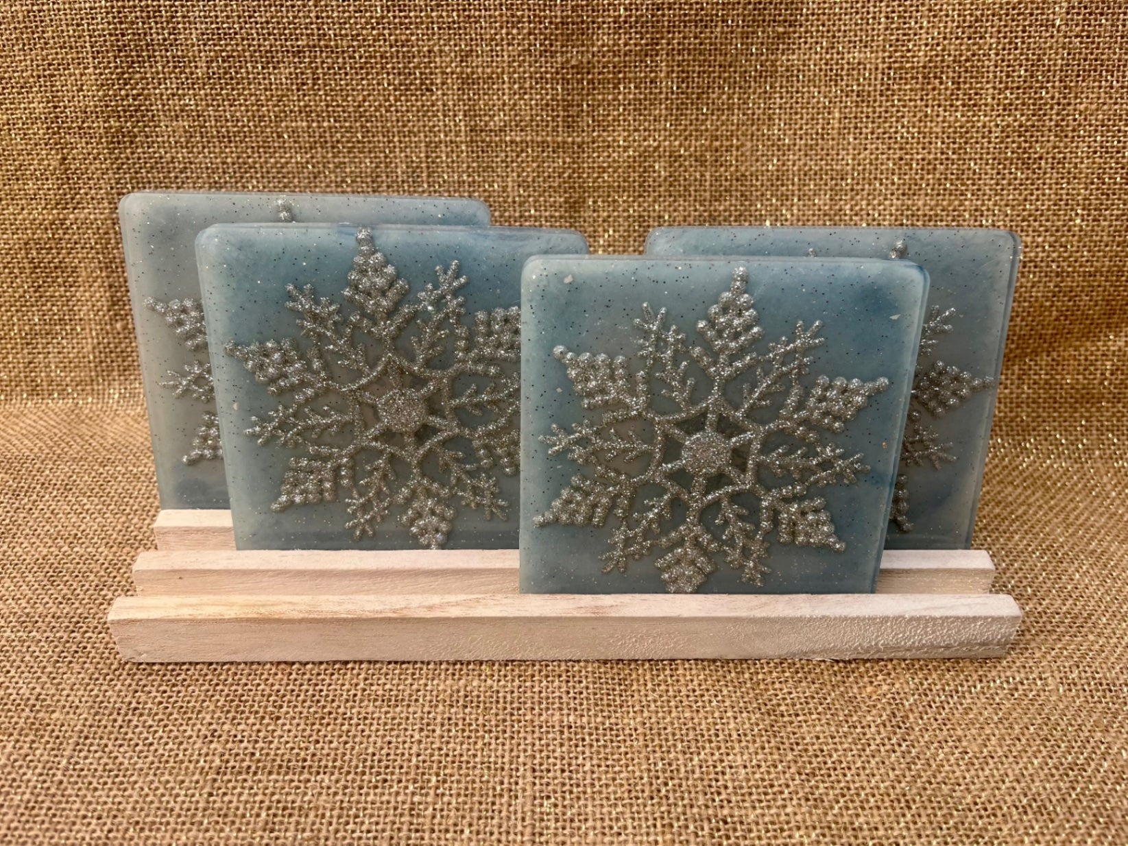 Winter Frost Coaster Set