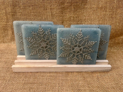 Winter Frost Coaster Set