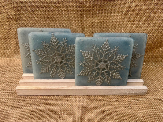 Winter Frost Coaster Set