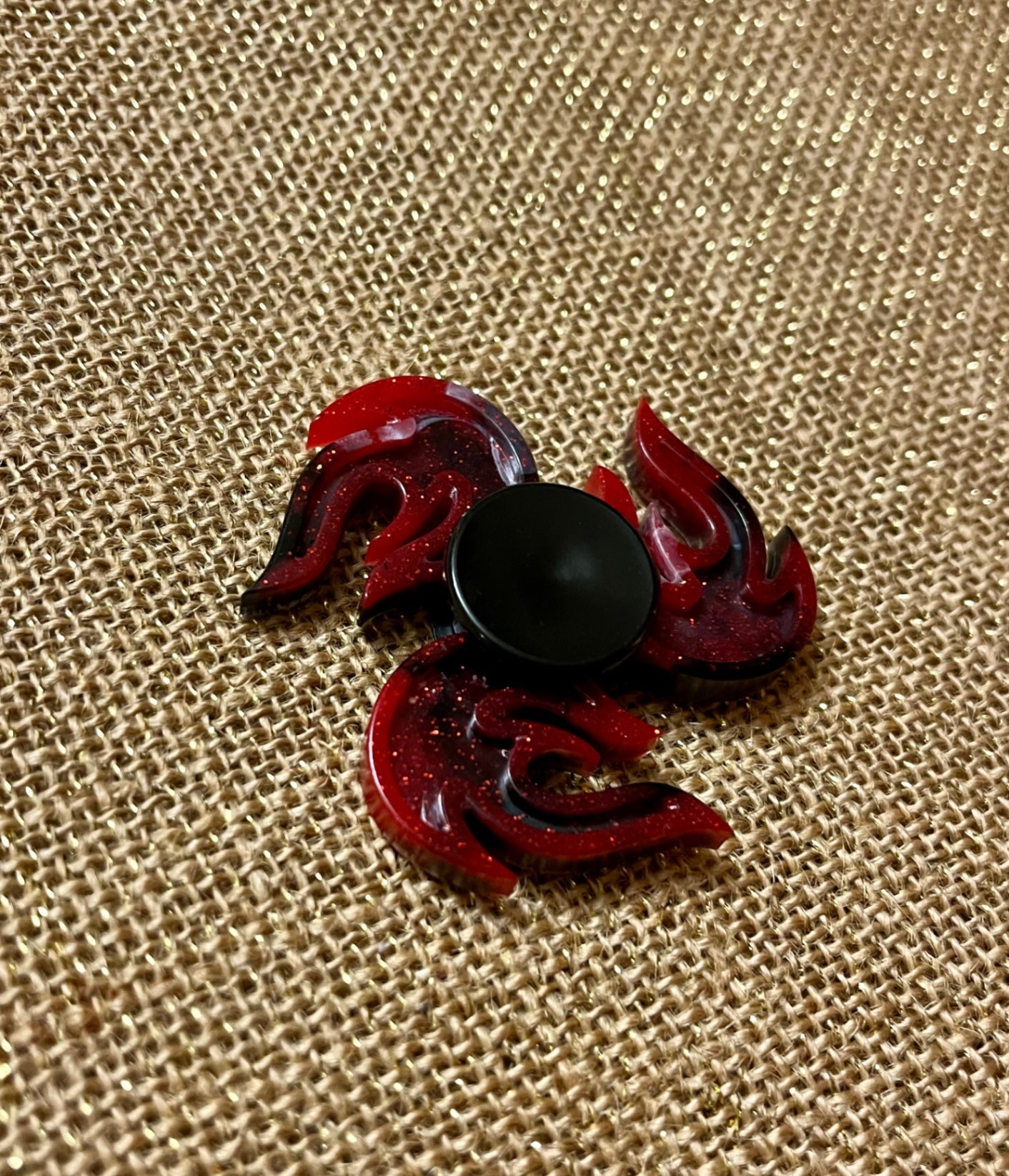 Colorful Resin Fidget Spinner