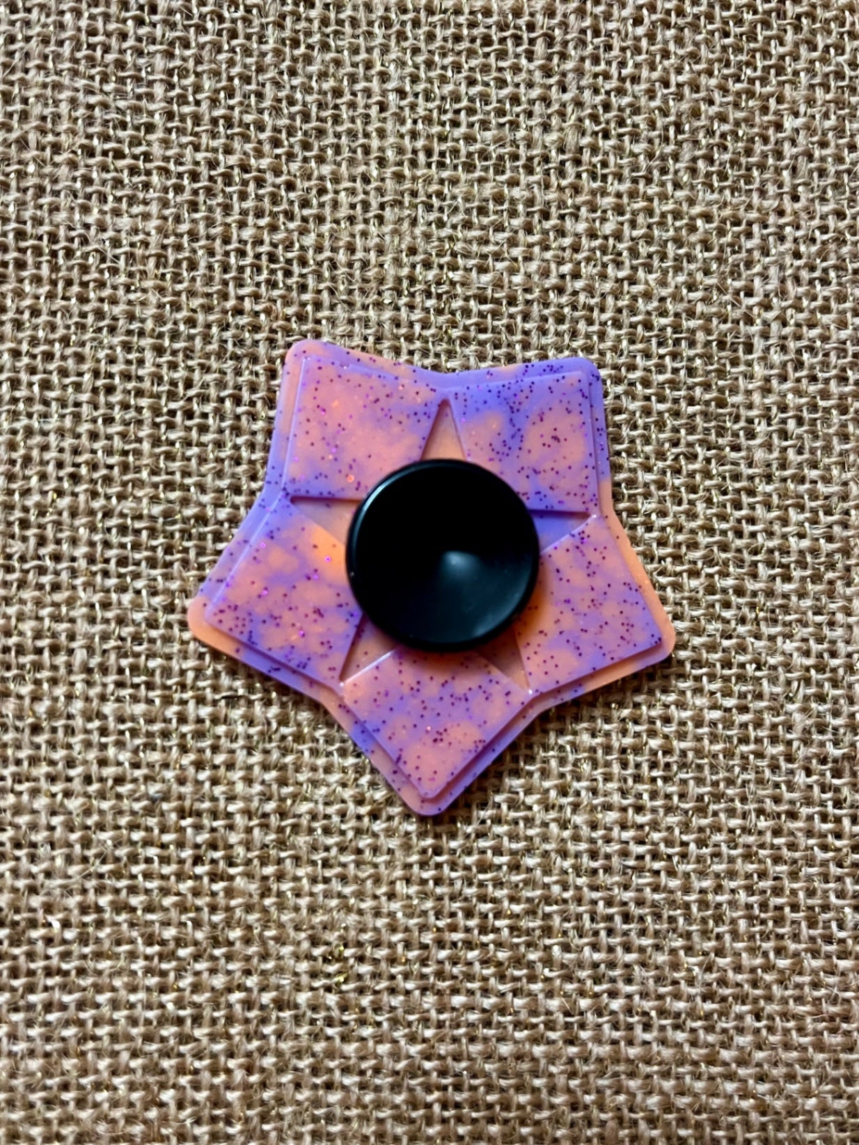 Colorful Resin Fidget Spinner