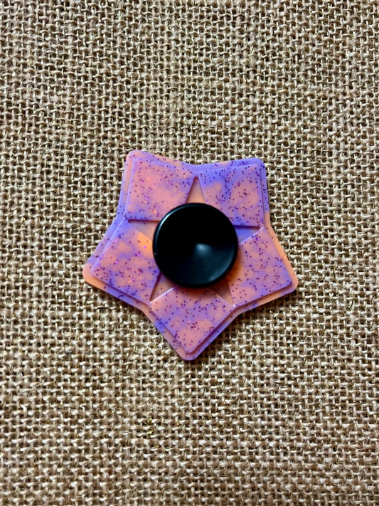 Colorful Resin Fidget Spinner