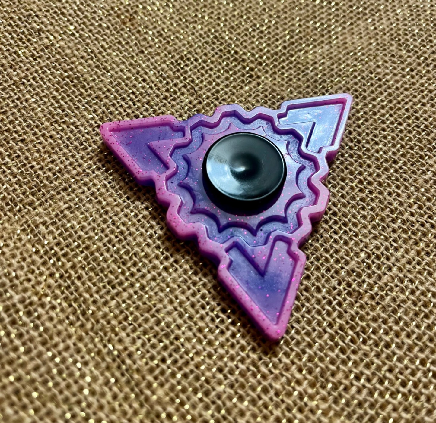 Colorful Resin Fidget Spinner