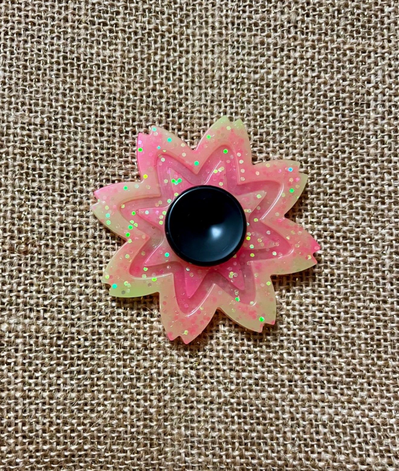 Colorful Resin Fidget Spinner