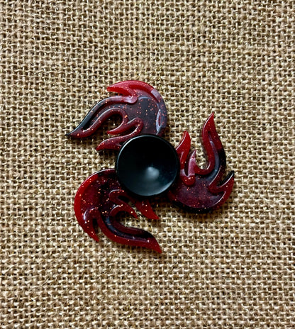 Colorful Resin Fidget Spinner