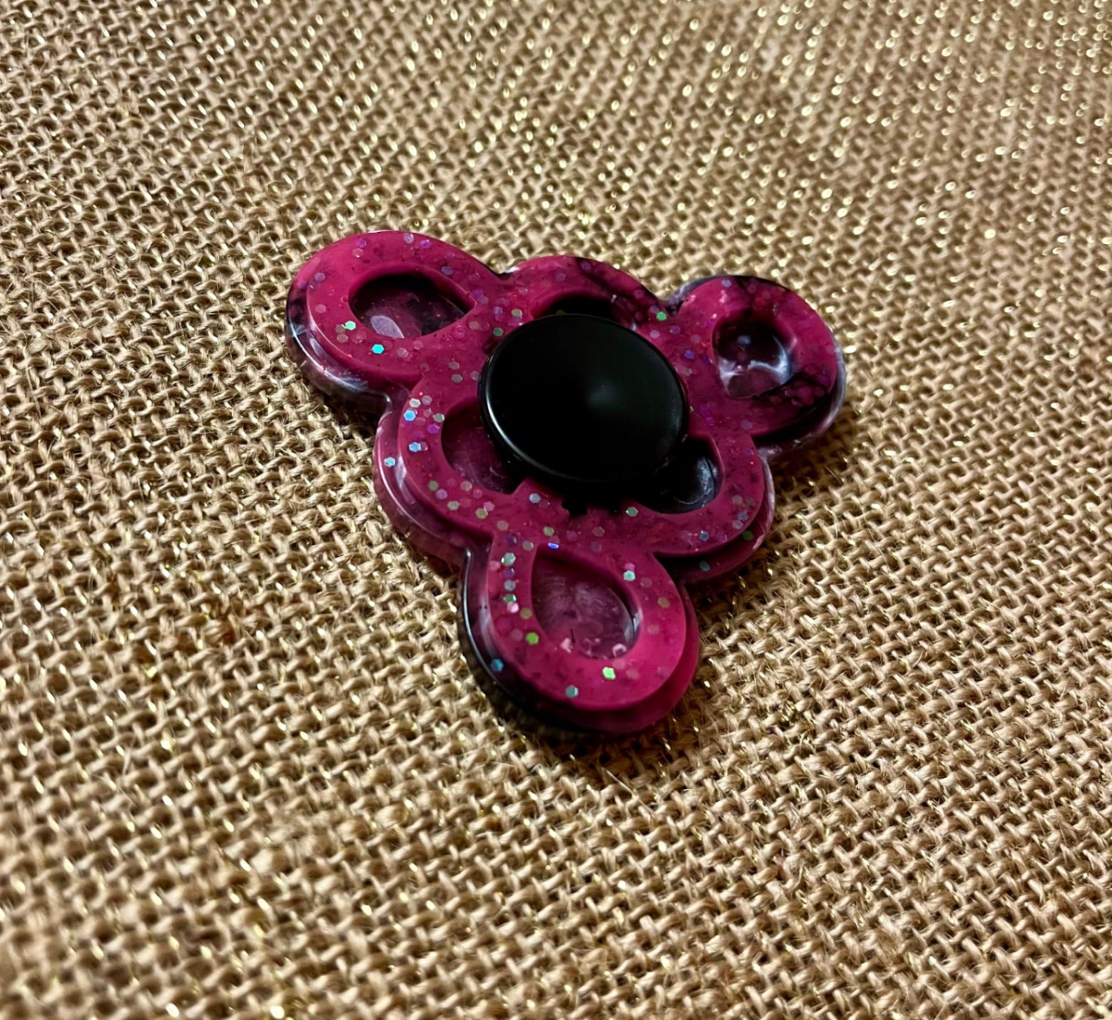 Colorful Resin Fidget Spinner