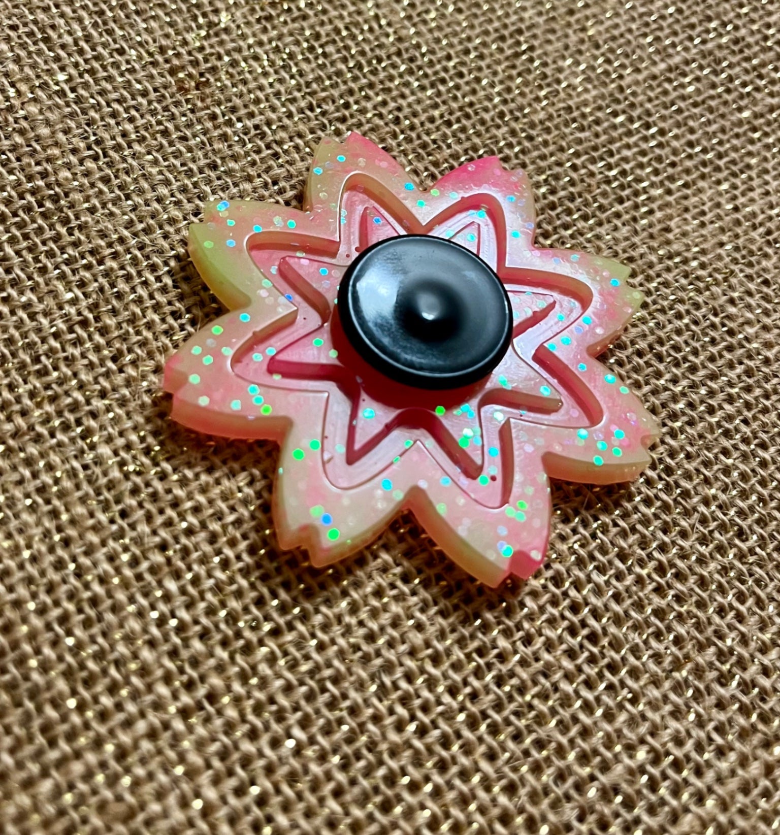 Colorful Resin Fidget Spinner