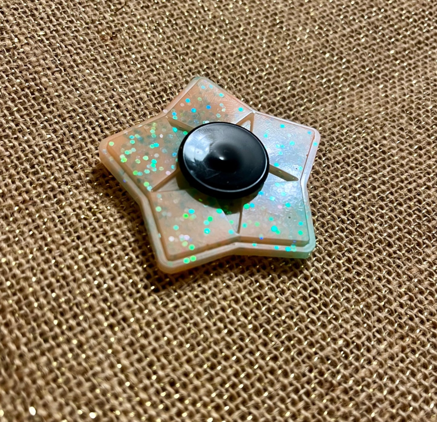 Colorful Resin Fidget Spinner