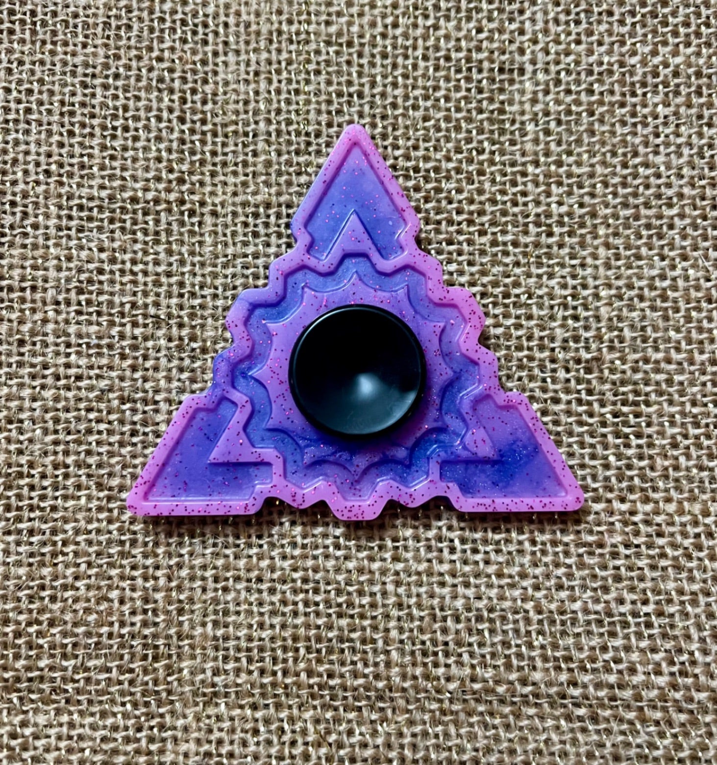 Colorful Resin Fidget Spinner