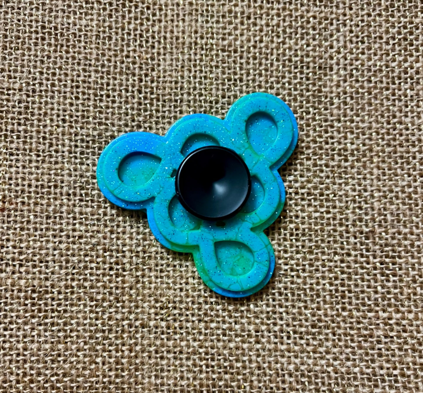 Colorful Resin Fidget Spinner