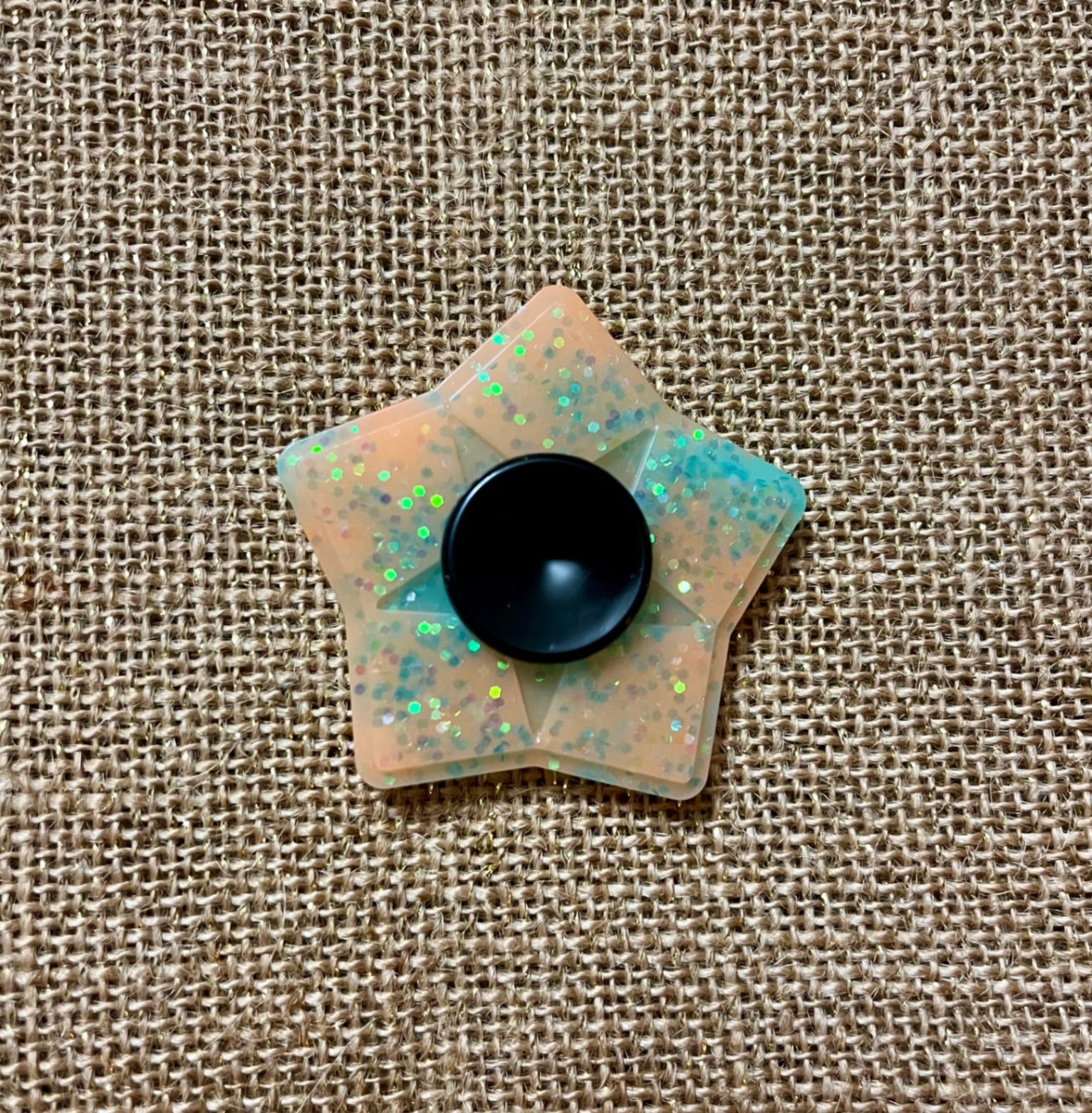 Colorful Resin Fidget Spinner