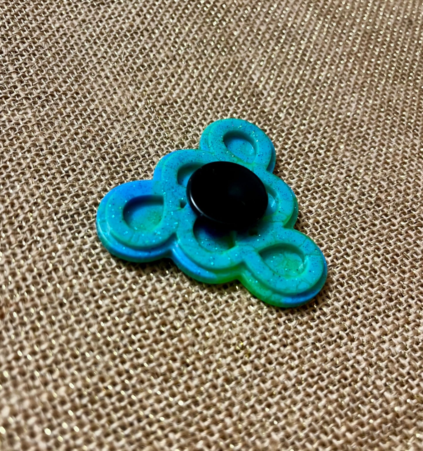 Colorful Resin Fidget Spinner